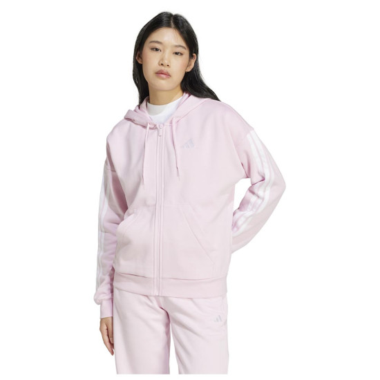Adidas Γυναικεία ζακέτα Essentials Fleece 3-Stripes Full-Zip Hoodie Adidas Γυναικεία ζακέτα Essentials Fleece 3-Stripes Full-Zip Hoodie